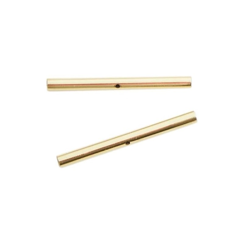 Lantern Moon LM350623 Cable Connector, Gold/Brown/White, 35 cm/1.4 inches, 2