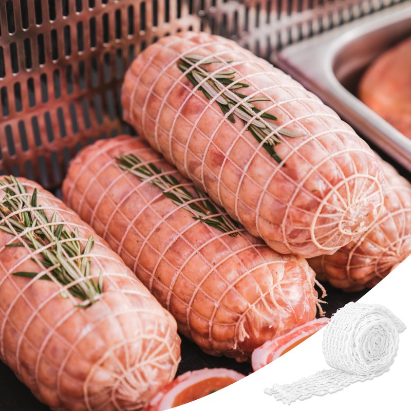 2 Rolls Meat Net for Roast Net, Ham Net, Roll