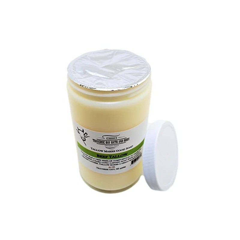Traverse Bay Bath and Body BEEF TALLOW DEODORIZED Non Hydrogenated