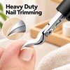 Heavy Duty Stainless Steel Toenail Clipper – Serrated Blade Nail