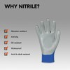 Vgo... 10pairs Safety Work Gloves Nylon with PU Nitrile Coated