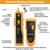 Cable Tracer Ethernet Network Cable Tester RJ45 RJ11 - Wire