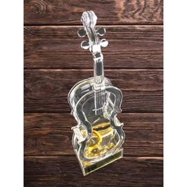 UTowels Mechanical Wind-up Violin Music Box with LED Lights Transparent Acrlic Melody Castle in The Sky Carrying You