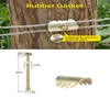 50PCS 2 Inch Fence Fastener Nails Galvanized Stainless Steel Fence