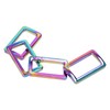 10Pcs Ring Buckle Sturdy Durable Adjustable Hardware Metal Buckle for