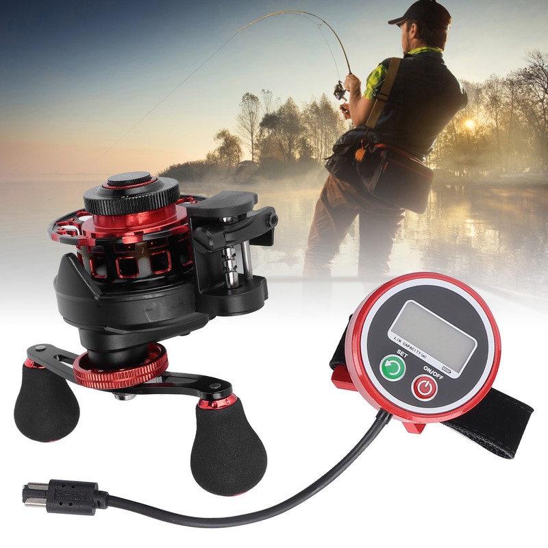 Left Hand USB Rechargeable Digital Display Counting Slow Descending Raft