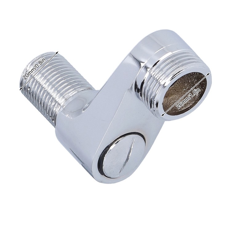 G1/2 to G3/4 Shower Mixer Faucet Swing Arm Adapter Cold