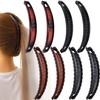 8 Pcs Banana Hair Clips, Non-Slip Large Hair Claws for