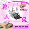 Yawamica Self Adhesive Eyelashes Wispy Lash Clusters No Glue Needed