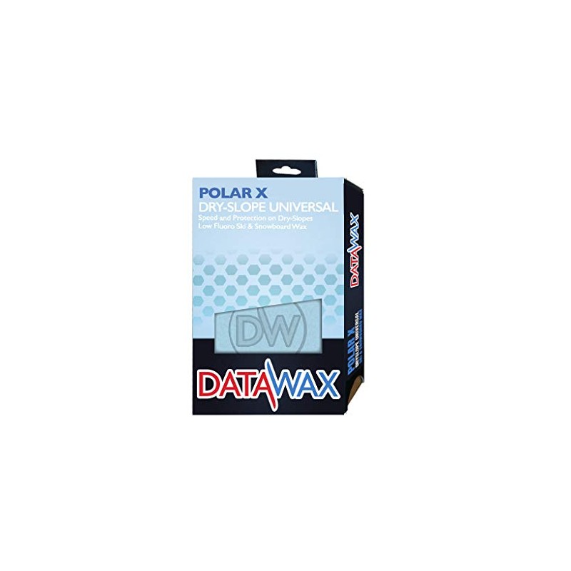 DataWax Unisex Polar Dry-slope Universal Ski Wax, Blue, 110g UK