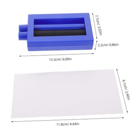 Kisangel 1 Set Realistic Money Printing Machine Portable Cash Maker for Performances Boost Creativity Fun with Blank Notes Prop for Young Performers