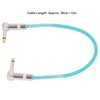 2PCS 12 Inch Guitar Jumper 1/4 Inch Plug Guitar Effect