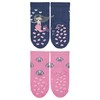 Sterntaler Baby Girls' Crawling Socks Double Pack Mermaid ABS Socks,