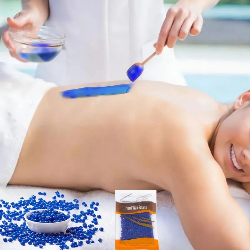 8 Cera Española Perla Rosa Lavanda Aloe Depilación Sin Tiras