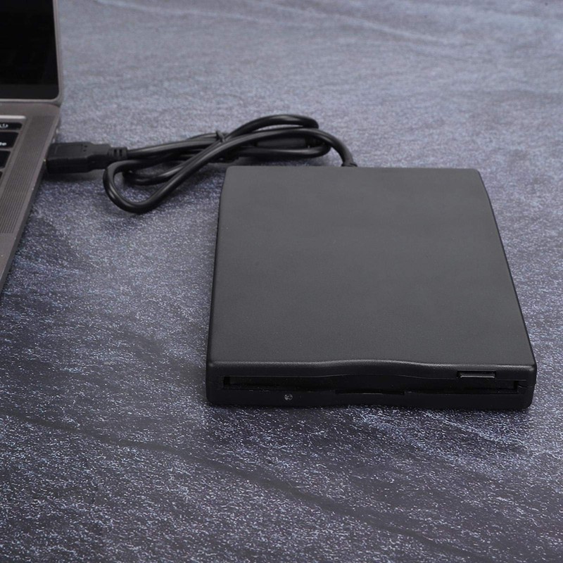 Yctze Portable USB Floppy Drive 3.5 Inch Card Reader Computer
