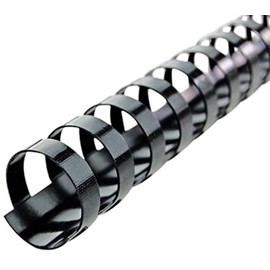 GBC CombBind Binding Combs 12mm A5 Black (45 Sheets Capacity, Pack of 100)