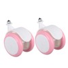 Kisangel 2pcs Replacement Walker Wheels No Noise Caster Wheels with