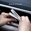 THEDOTS Gray Reusable Car Vent Clips with 2 Refills, Car