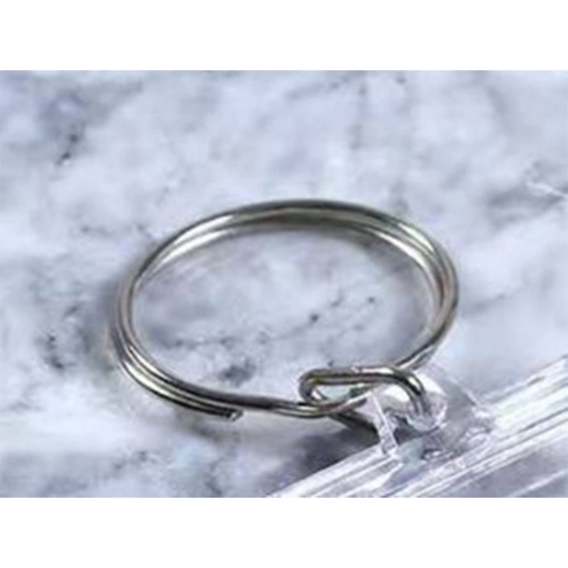 100Pcs Clear Acrylic Photo Frame Keychain, 5.5x4cm Clear Rectangle Blank