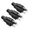 3 Pack Neutral Ground Bonding Plug for Portable Inverter Generator-Camper