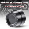 KaTur Black CNC Aluminum RC Front Axle Cover Cap Nut