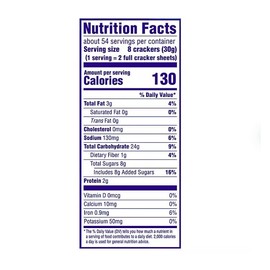 Value Pack Honey Maid Honey Graham Crackers – 14.4 oz Boxes (Pack of 4) – Classic Snack for S’mores, Baking & Snacking. Approximately 108 Full Size Crackers