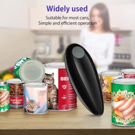 Electric Can Opener, One-touch Automatic Can opener, Handheld opener and Smooth Edge Kitchen Gadget Can Openers for Seniors with Arthritis-A1