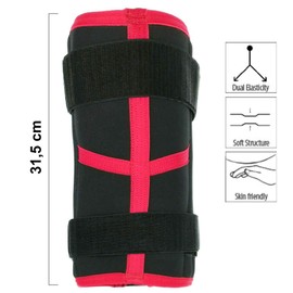 Neoprene knee pads with Velcro support