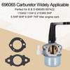696065 697422 Carburetor Compatible with B & S 110402 110412