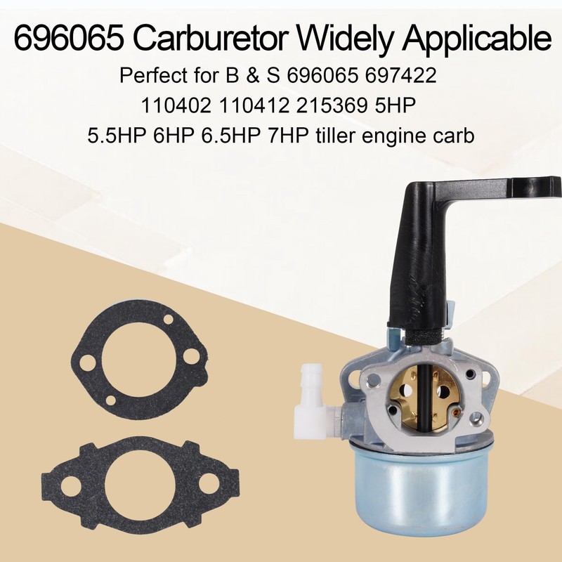 696065 697422 Carburetor Compatible with B & S 110402 110412