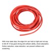 uxcell Edge Trim Red U Shape Edge Protector Rubber with