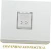 Operitacx Outdoor Sockets Waterproof Socket Rainproof Box Wall Switch Cover