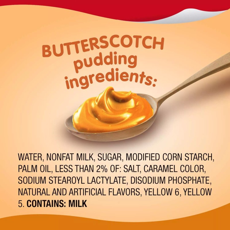 Snack Pack Butterscotch Pudding Cups 13 oz (3 Pack) Snack
