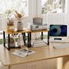 Expandable Kitchen Cabinet Organizer Shelves – Stackable Adjustable Metal and