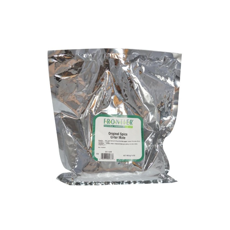 Frontier Co-op Organic Mulled Cider Mix, 1-pound Bulk Bag, Warm