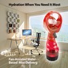 VFM - Red Cooling Mist Fan With Lanyard
