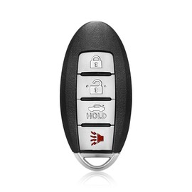 Keylessbest Key Fob Remote Replacement for 2013 2014 2015 Nissan Maxima Altima Versa Infiniti EX35 4 Buttons 315MHz KR55WK48903,Black
