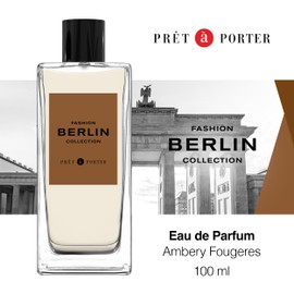 Pret à Porter City Collection Berlin Eau de Parfum 3.4 fl oz (Pack of 1), Notes of Black Pepper, Cedarwood, and Vanilla, Men's Fragrance, Long Lasting, Everyday Fragrance, Travel Size