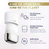 Dove Refillable Deodorant Starter Kit 0% Aluminum Sensitive Aluminum Free