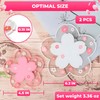 2Pcs Cherry Blossom Coasters for Coffee Table - Heat Resistant
