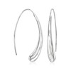 Ross-Simons Sterling Silver Curved Drop Earrings