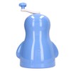 Shaved Ice Machine ABS Penguin Shape Blue Household Portable Manual
