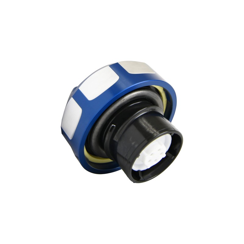 Sinister Diesel Fuel Cap for 2008-2020 Ford Powerstroke (Blue)