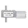 Turbo Worm Geared Motor 2 Shaft High Torsion Micro Gearbox