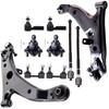 SCITOO 10pcs Front Suspension Kit Lower Control Arm Inner Tie