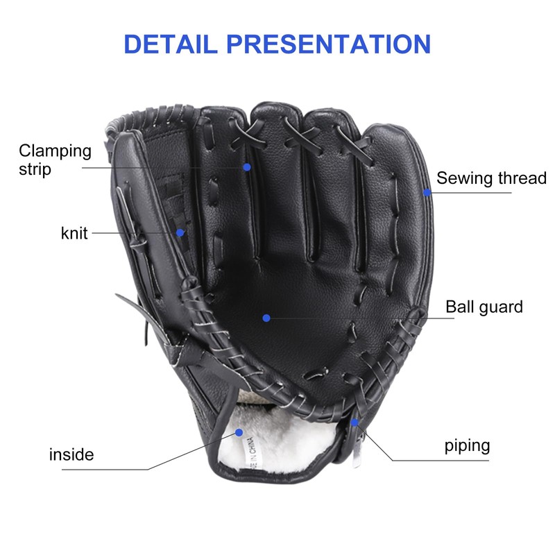 SPPHONEIX Ultimate Performance Leather Baseball Gloves Mitts,Tear Resistant and Durable