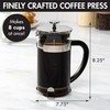 PR 8C Glass SS French Press