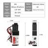 RIH Pneumatics Solenoid Valve 1/4"NPT DC12V Single Coil Pilot-Operated Electric