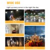 JC-LGL 100FT Construction String Light 130W 16000Lm, 5000K Industrial Grade