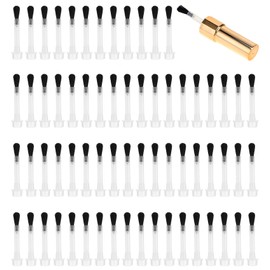 66 Pcs Nail Polish Brush Replacement, Disposable Nail Polish Brushes with Reusable Handle for Women and Girls, Makeup, Salon